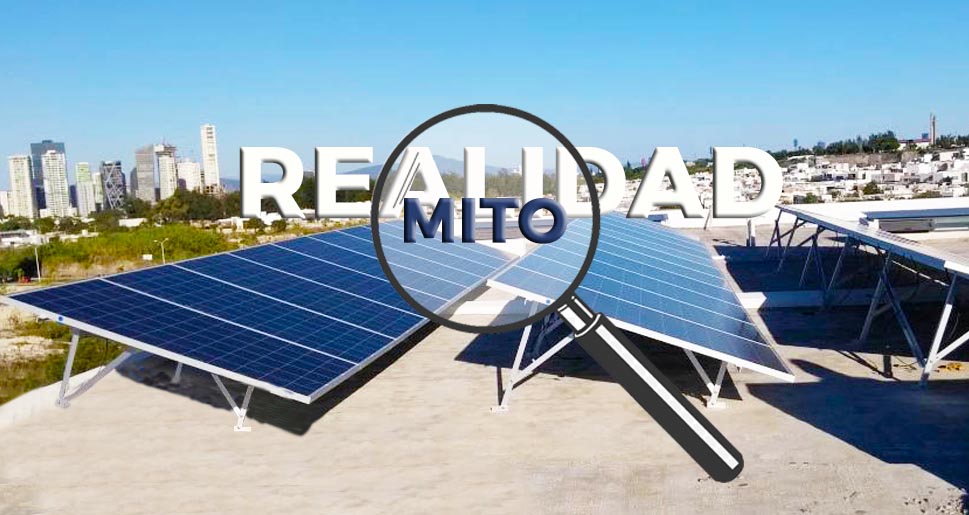 Mitos sobre la energía fotovoltaica